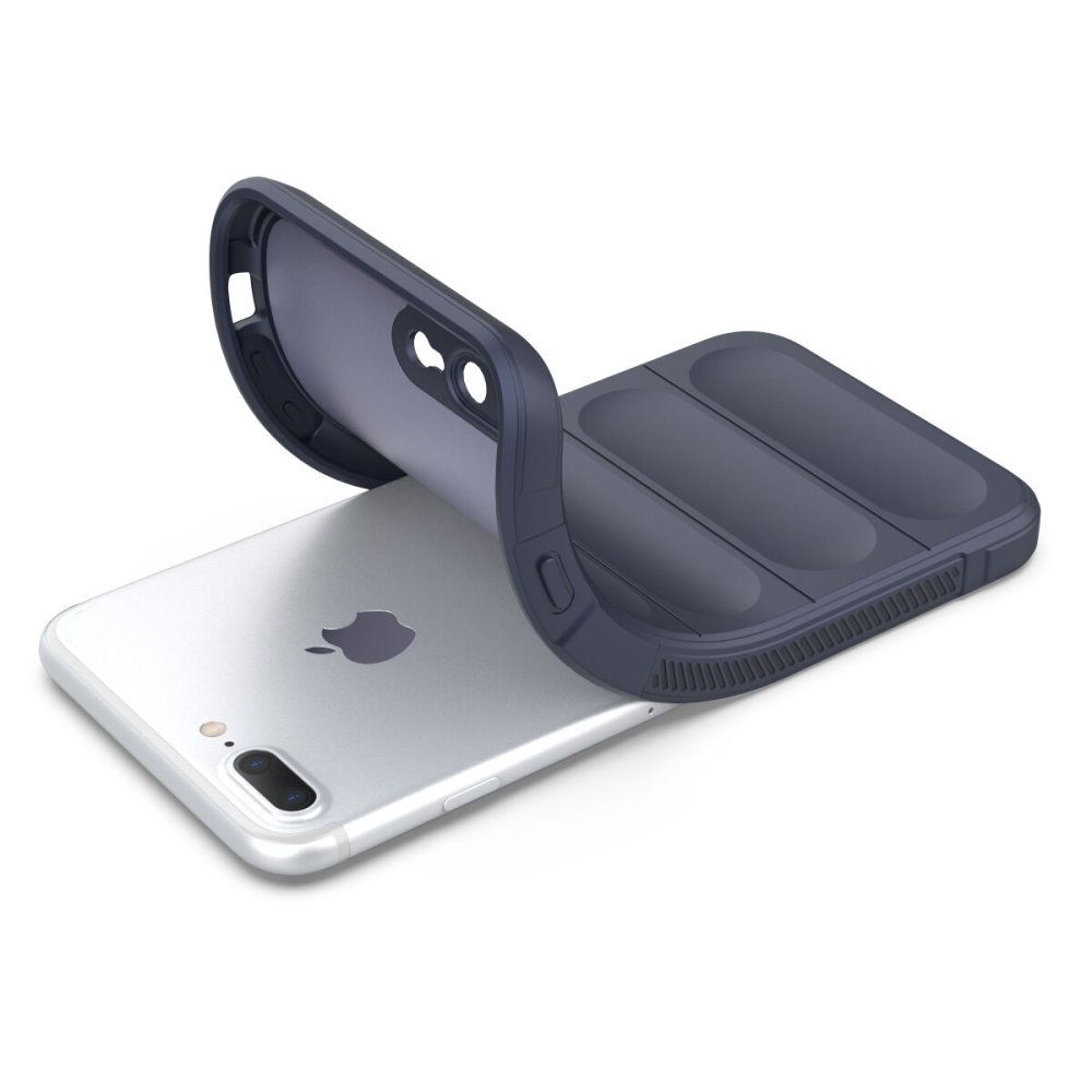 Newface iPhone 7 Plus Kılıf Optimum Silikon - Lacivert