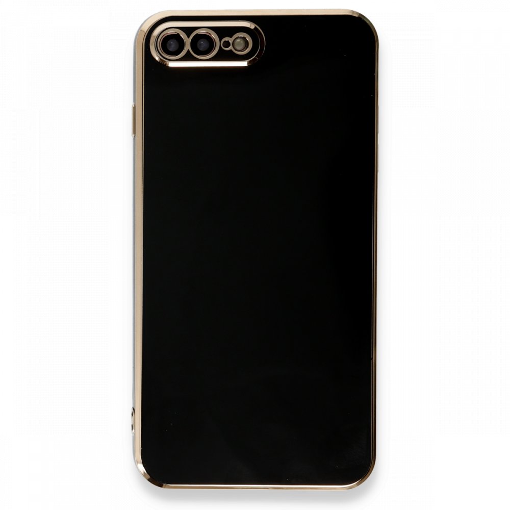 Newface iPhone 7 Plus Kılıf Volet Silikon - Siyah