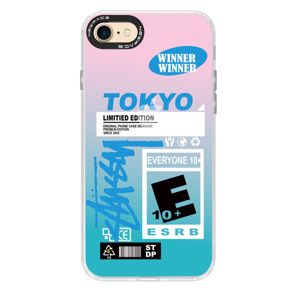 Newface iPhone 8 Kılıf Estoril Desenli Kapak - Estoril - 1