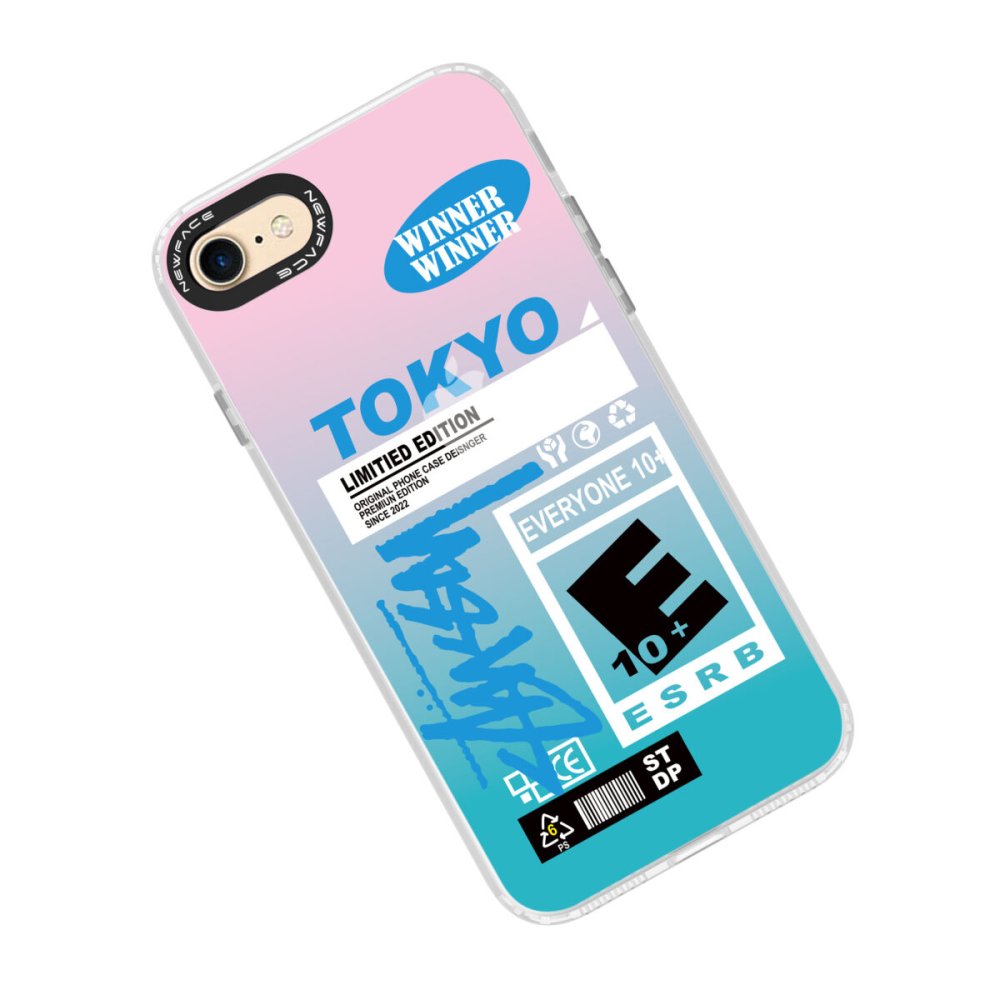 Newface iPhone 8 Kılıf Estoril Desenli Kapak - Estoril - 1