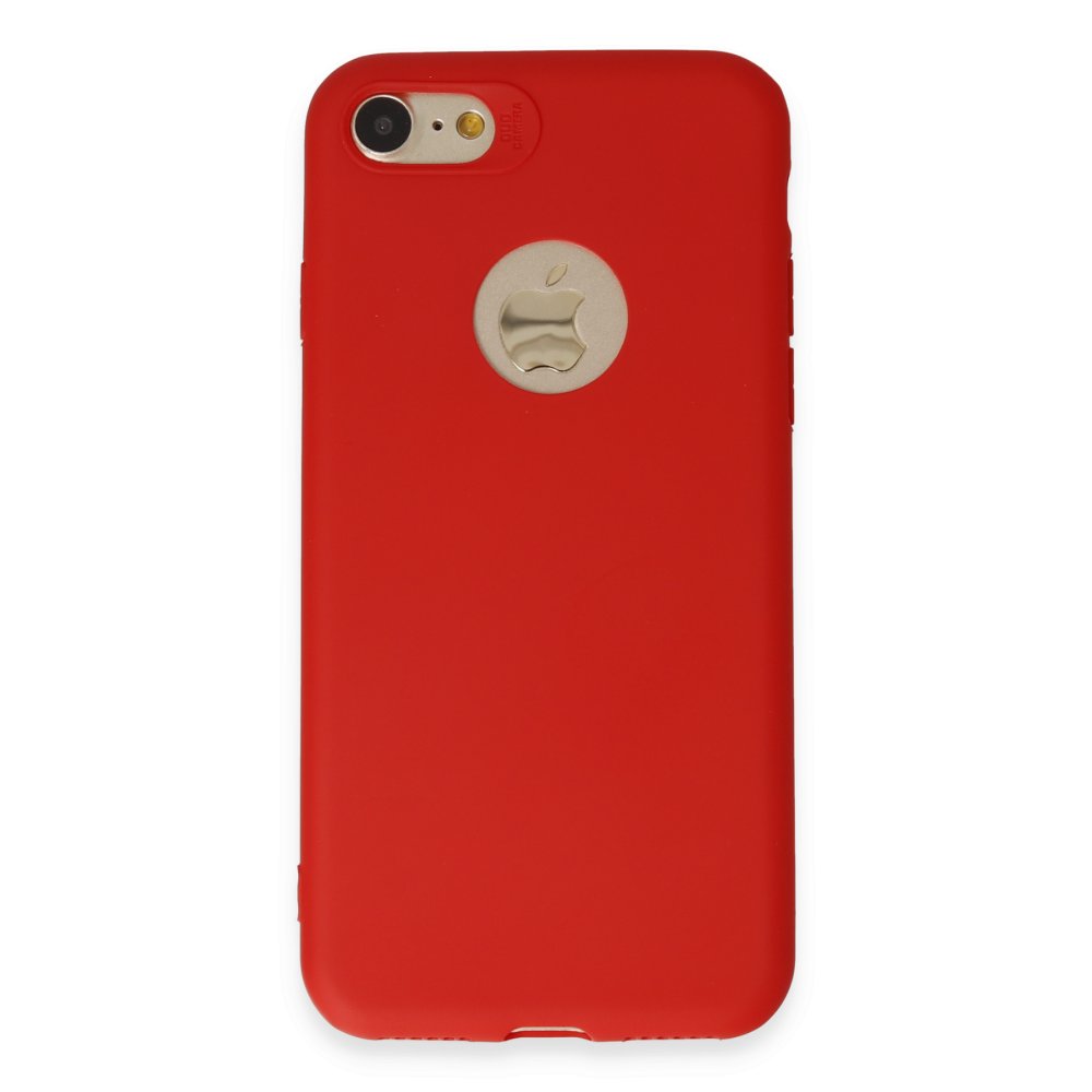 Newface iPhone 8 Kılıf First Silikon - Kırmızı