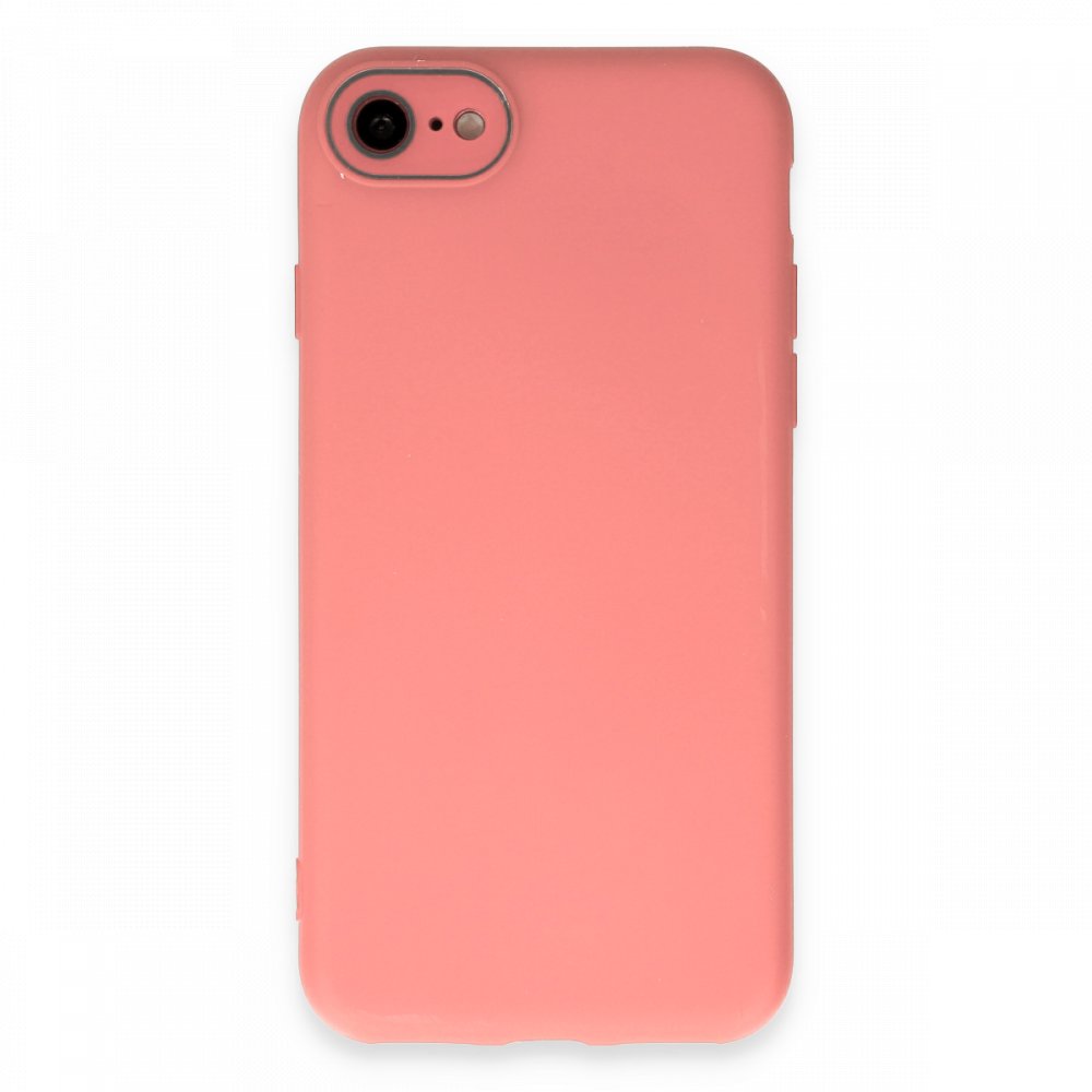 Newface iPhone 8 Kılıf Lansman Glass Kapak - Pembe