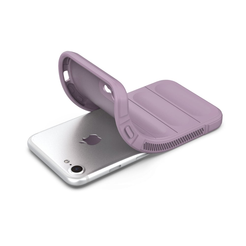 Newface iPhone 8 Kılıf Optimum Silikon - Mor