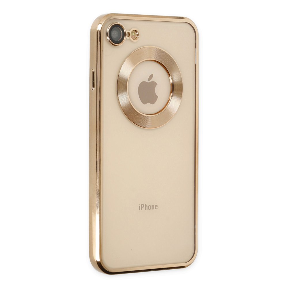 Newface iPhone 8 Kılıf Slot Silikon - Gold