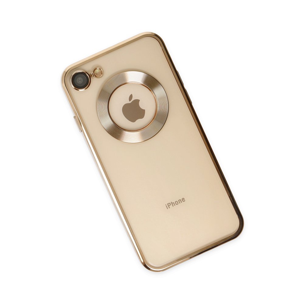 Newface iPhone 8 Kılıf Slot Silikon - Gold