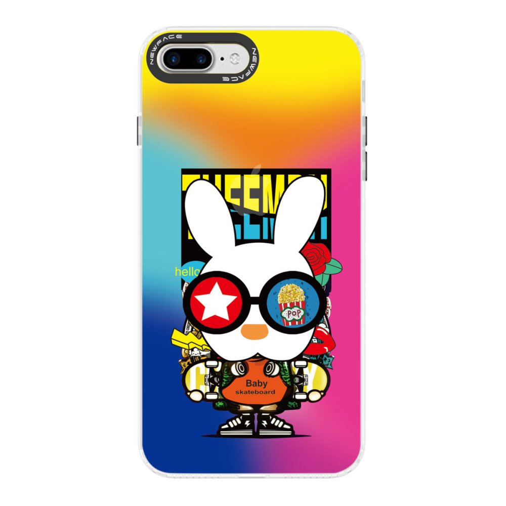 Newface iPhone 8 Plus Kılıf Estoril Desenli Kapak - Estoril - 10