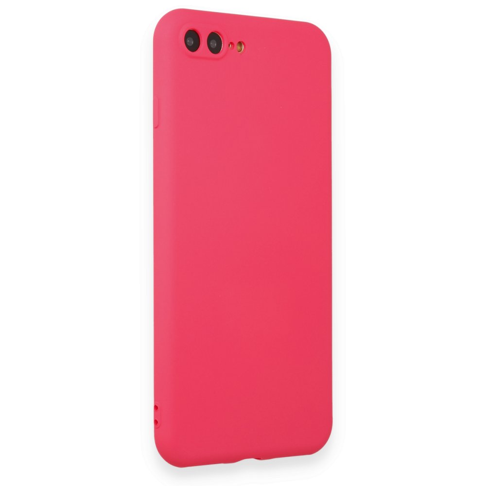 Newface iPhone 8 Plus Kılıf First Silikon - Pembe