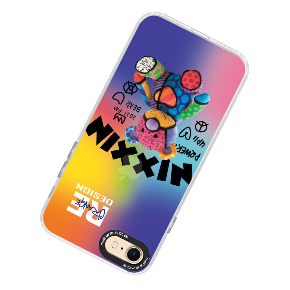 Newface iPhone SE 2020 Kılıf Estoril Desenli Kapak - Estoril - 11