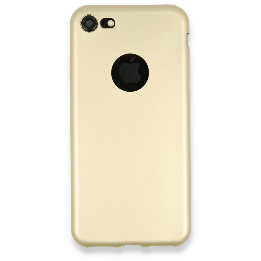 Newface iPhone SE 2020 Kılıf First Silikon - Gold