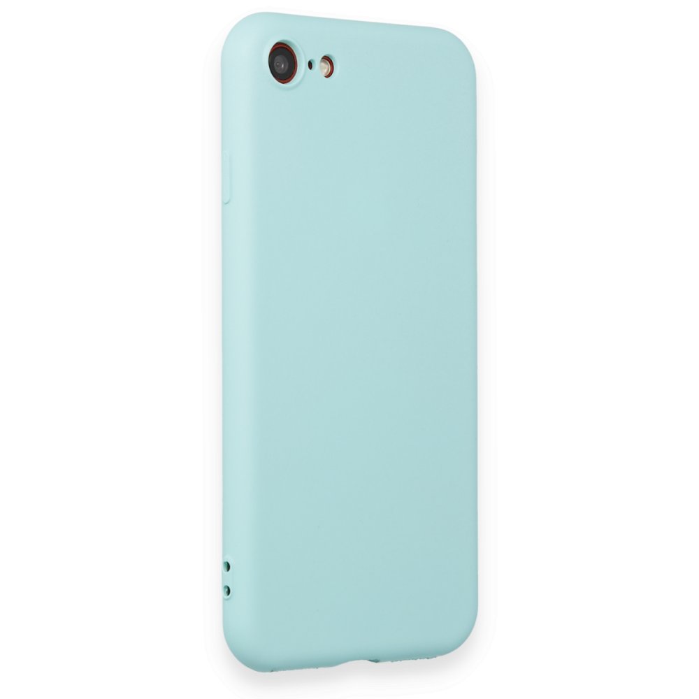 Newface iPhone SE 2020 Kılıf First Silikon - Turkuaz