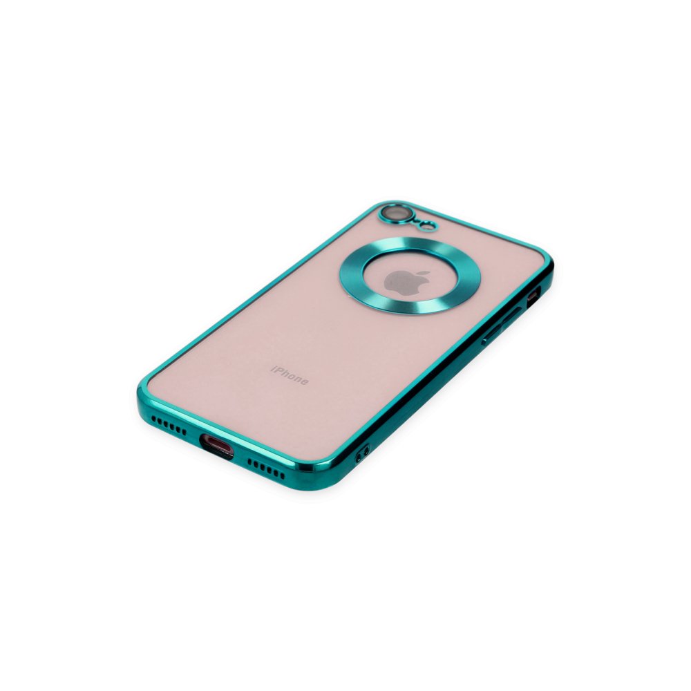 Newface iPhone SE 2020 Kılıf Slot Silikon - Köknar Yeşili