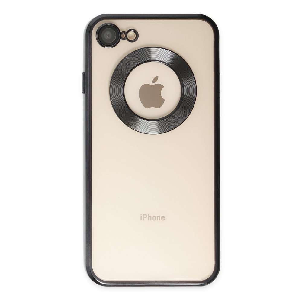Newface iPhone SE 2020 Kılıf Slot Silikon - Siyah