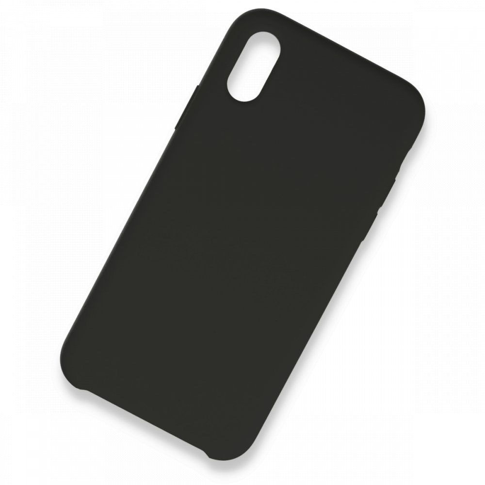 Newface iPhone X Kılıf Lansman Legant Silikon - Siyah