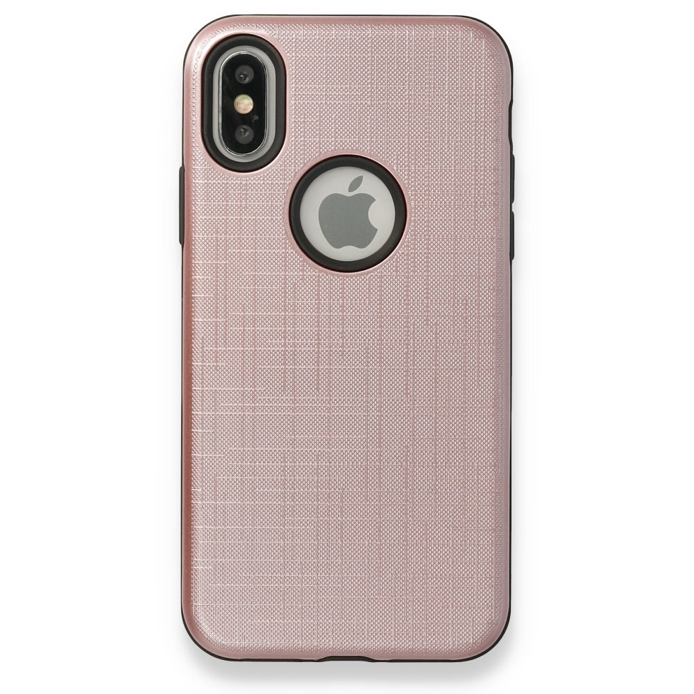 Newface iPhone XS Kılıf YouYou Silikon Kapak - Rose