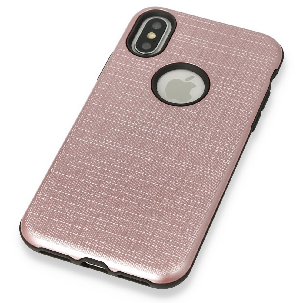 Newface iPhone X Kılıf YouYou Silikon Kapak - Rose
