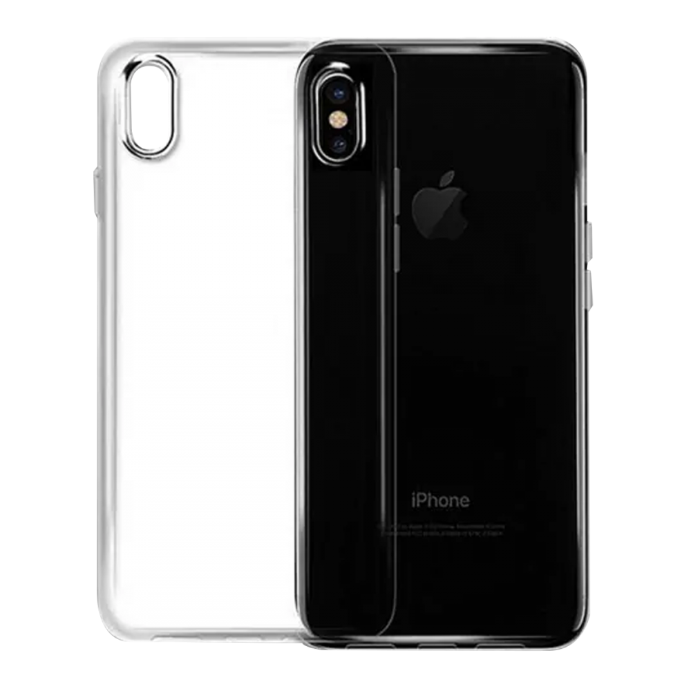 Newface iPhone X Kılıf Lüx Şeffaf Silikon