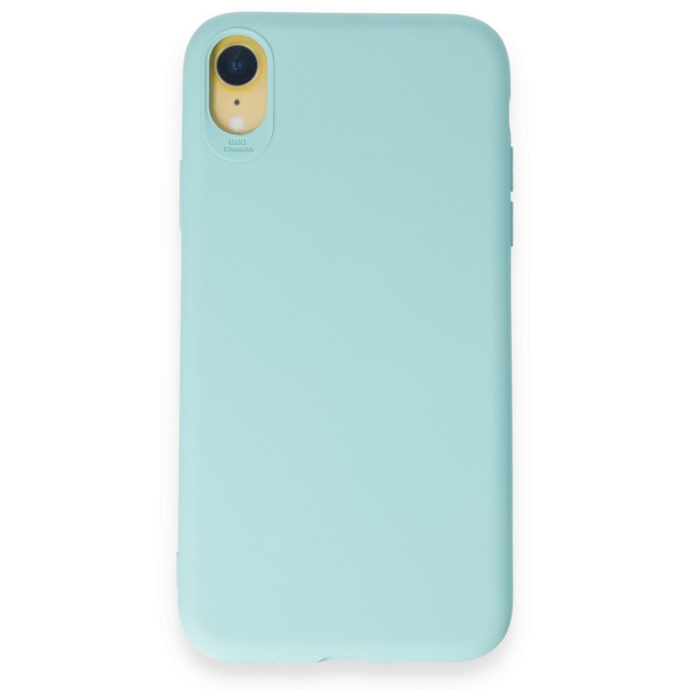 Newface iPhone XR Kılıf First Silikon - Turkuaz