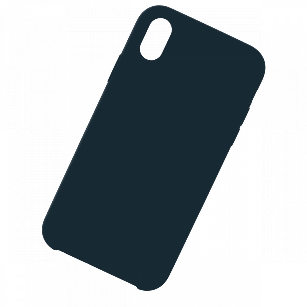 Newface iPhone XR Kılıf Lansman Legant Silikon - Gece Mavisi