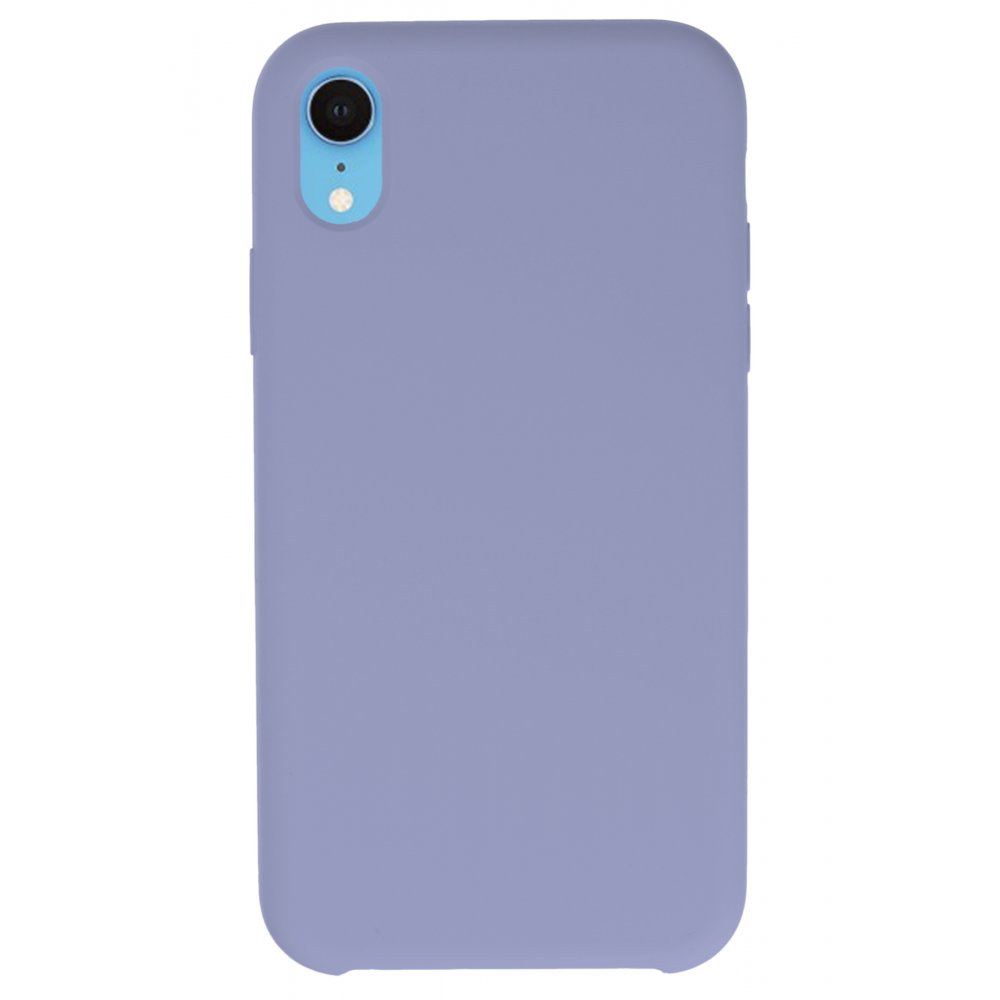 Newface iPhone XR Kılıf Lansman Legant Silikon - Lila