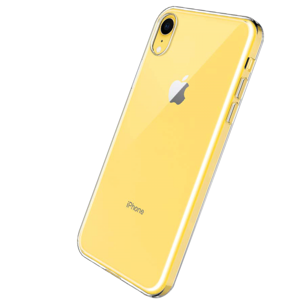 Newface iPhone XR Kılıf Lüx Şeffaf Silikon