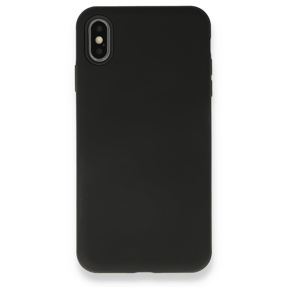Newface iPhone XS Max Kılıf You You Lens Silikon Kapak - Siyah