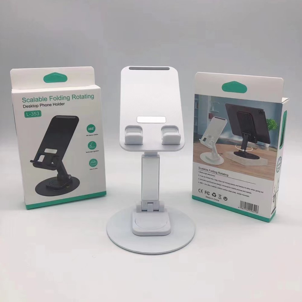 Newface L353 360 Derece Dönen Telefon Standı - Beyaz