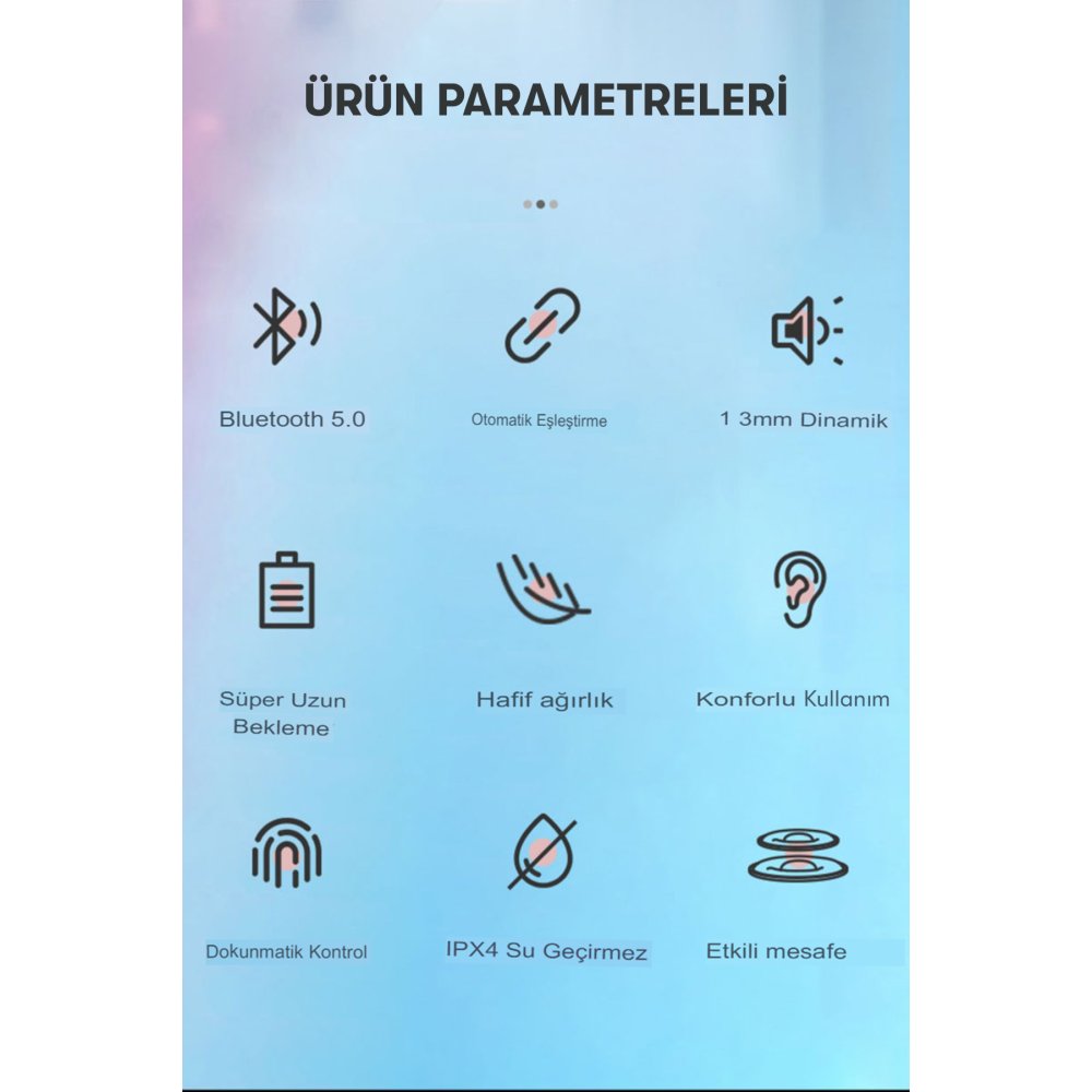 Newface Lenovo LP40 Bluetooth Kulaklık - Beyaz