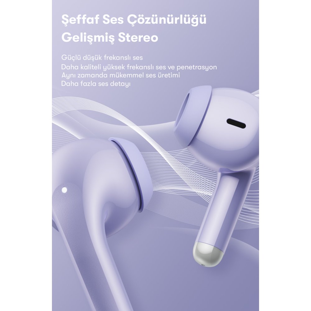 Newface Lenovo LP40 Pro Bluetooth Kulaklık - Beyaz