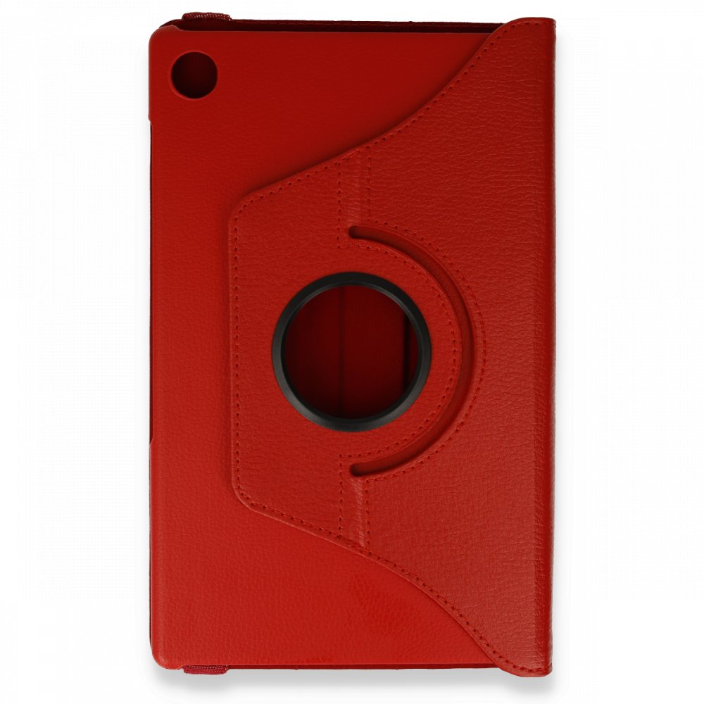 Newface Lenovo M10 HD X306F Kılıf 360 Tablet Deri Kılıf - Kırmızı