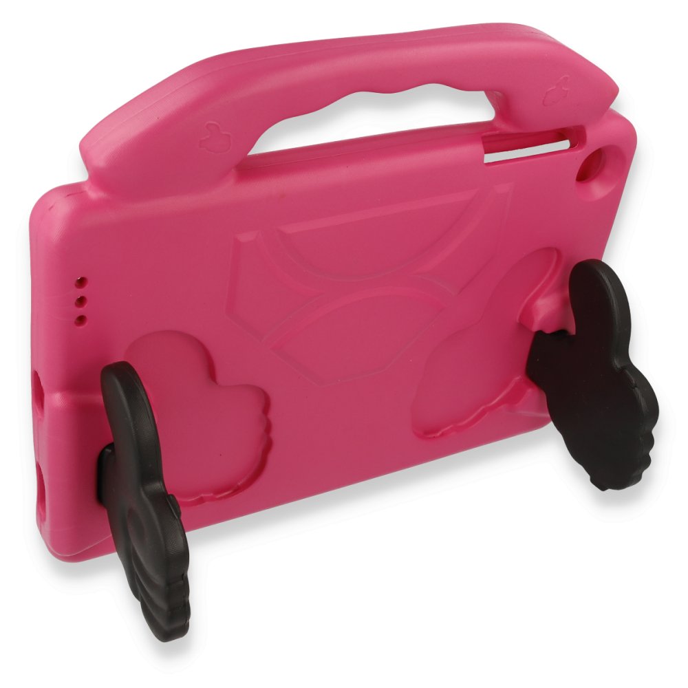 Newface Lenovo Tab M10 TB328FU Kılıf Like Stantlı Tablet Silikon - Pembe