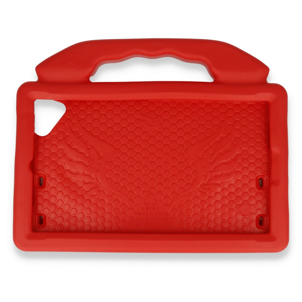 Newface Lenovo Tab M8 Kılıf Like Stantlı Tablet Silikon - Kırmızı