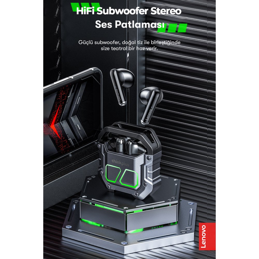 Newface Lenovo XT81 Bluetooth Kulaklık - Siyah