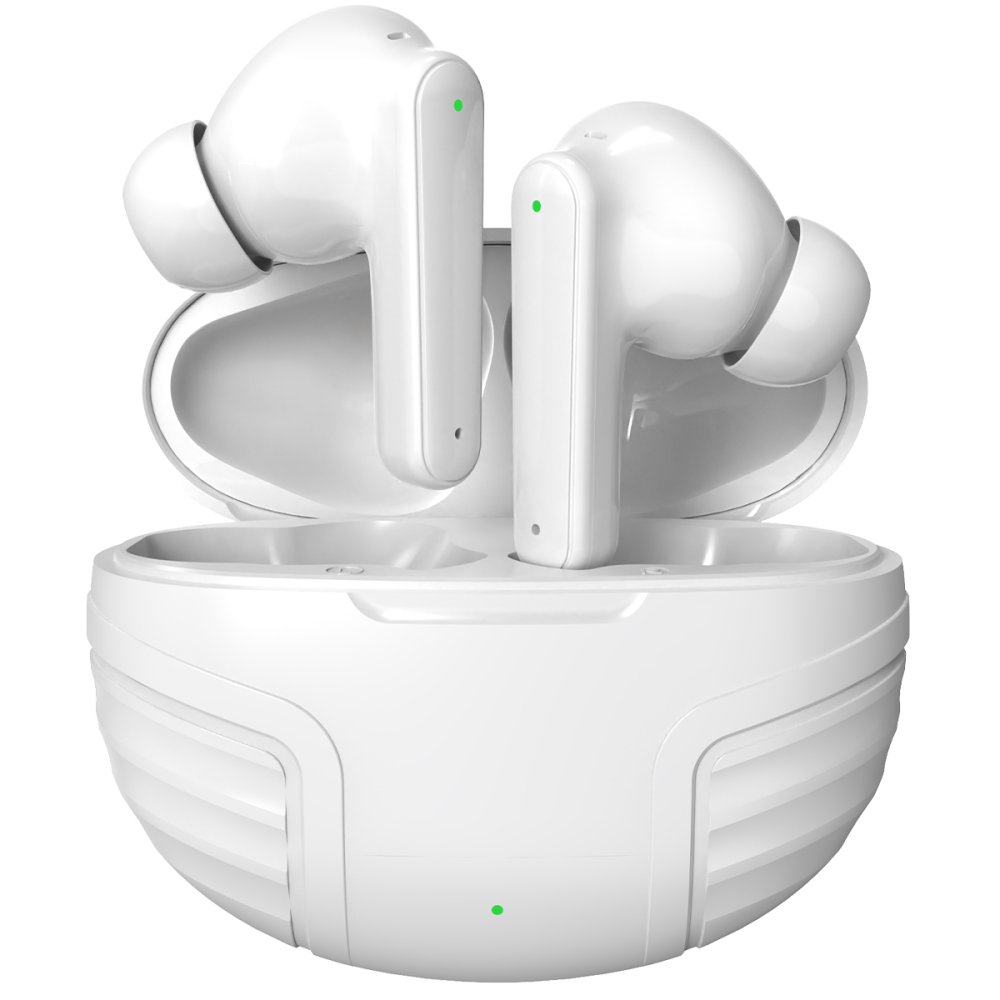 Newface LS-19 Aktif Gürültü Engelleyici Özellikli Bluetooth 5.4 Kablosuz Airpods Kulaklık - Beyaz
