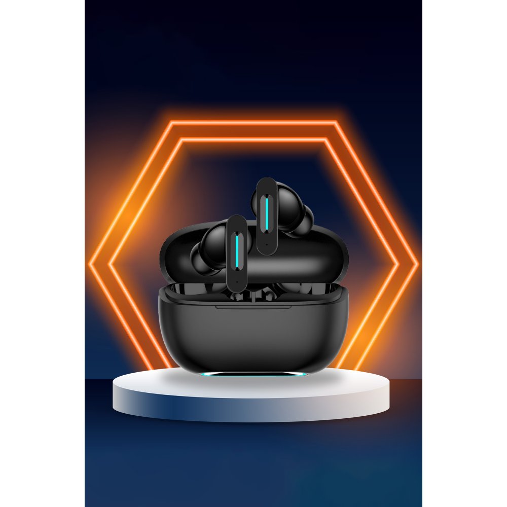 Newface LS-518 Aktif Gürültü Engelleyici Özellikli TWS Airpods Kulaklık - Siyah