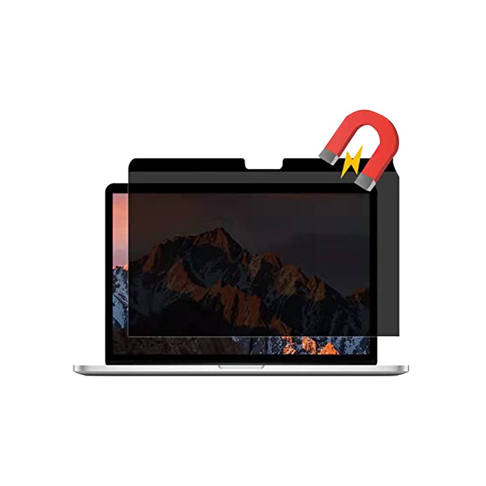 Newface Macbook Air 13.3 Macbook Manyetik Hayalet Ekran Koruyucu - Siyah