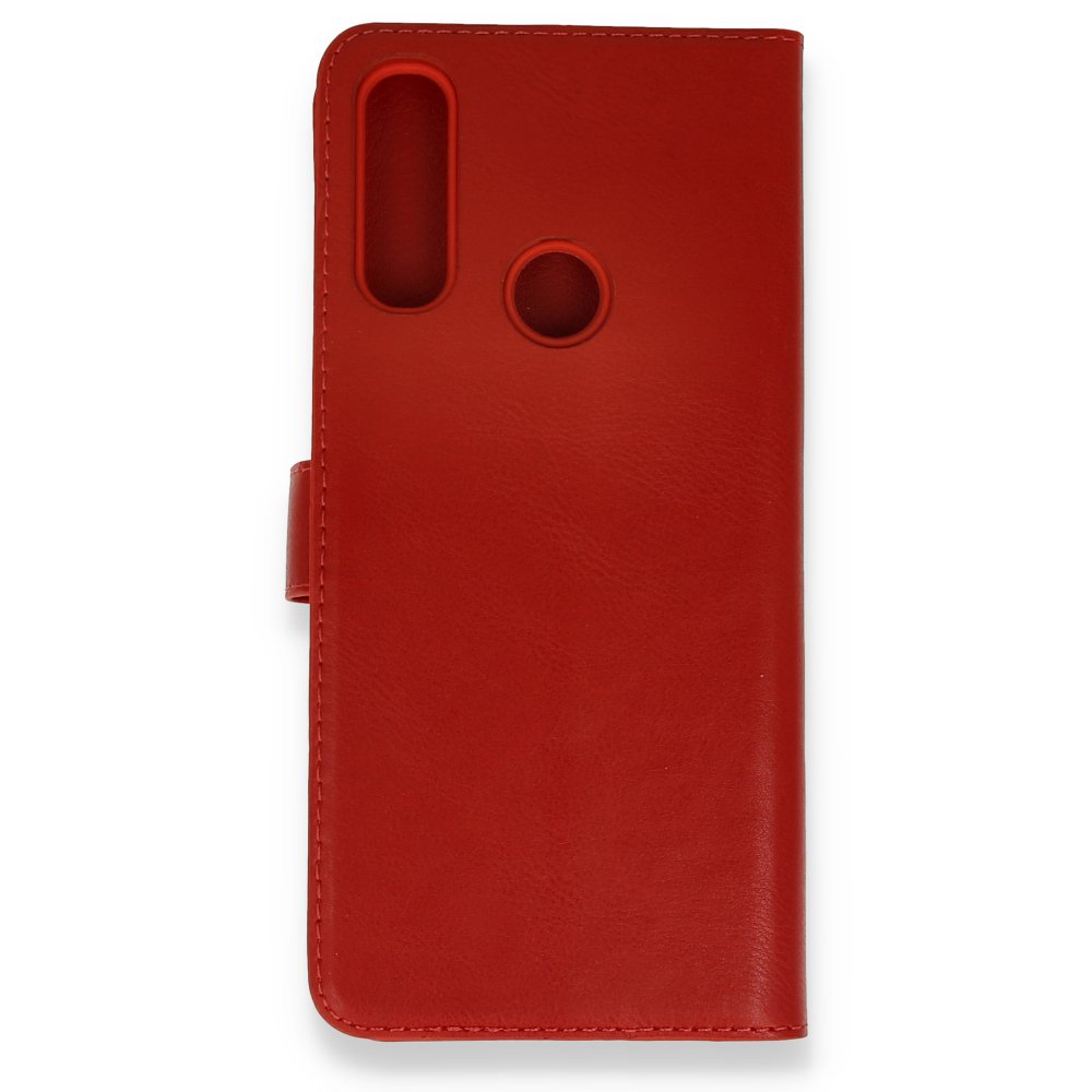 Newface Meizu M10 Kılıf Trend S Plus Kapaklı Kılıf - Kırmızı