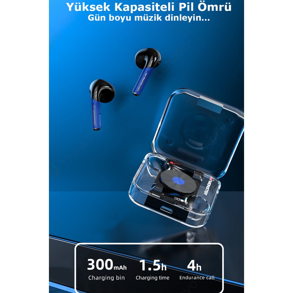 Newface Monster XKT01 Bluetooth Kulaklık - Siyah
