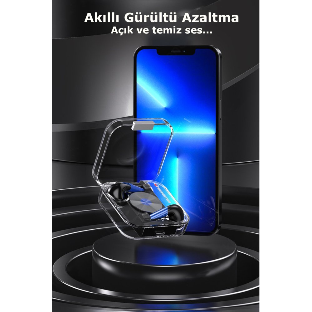 Newface Monster XKT01 Bluetooth Kulaklık - Siyah