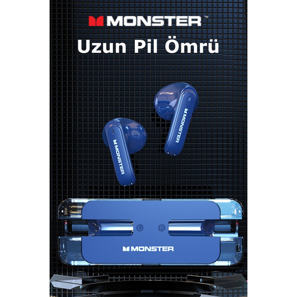 Newface Monster XKT08 Bluetooth Kulaklık - Kırmızı