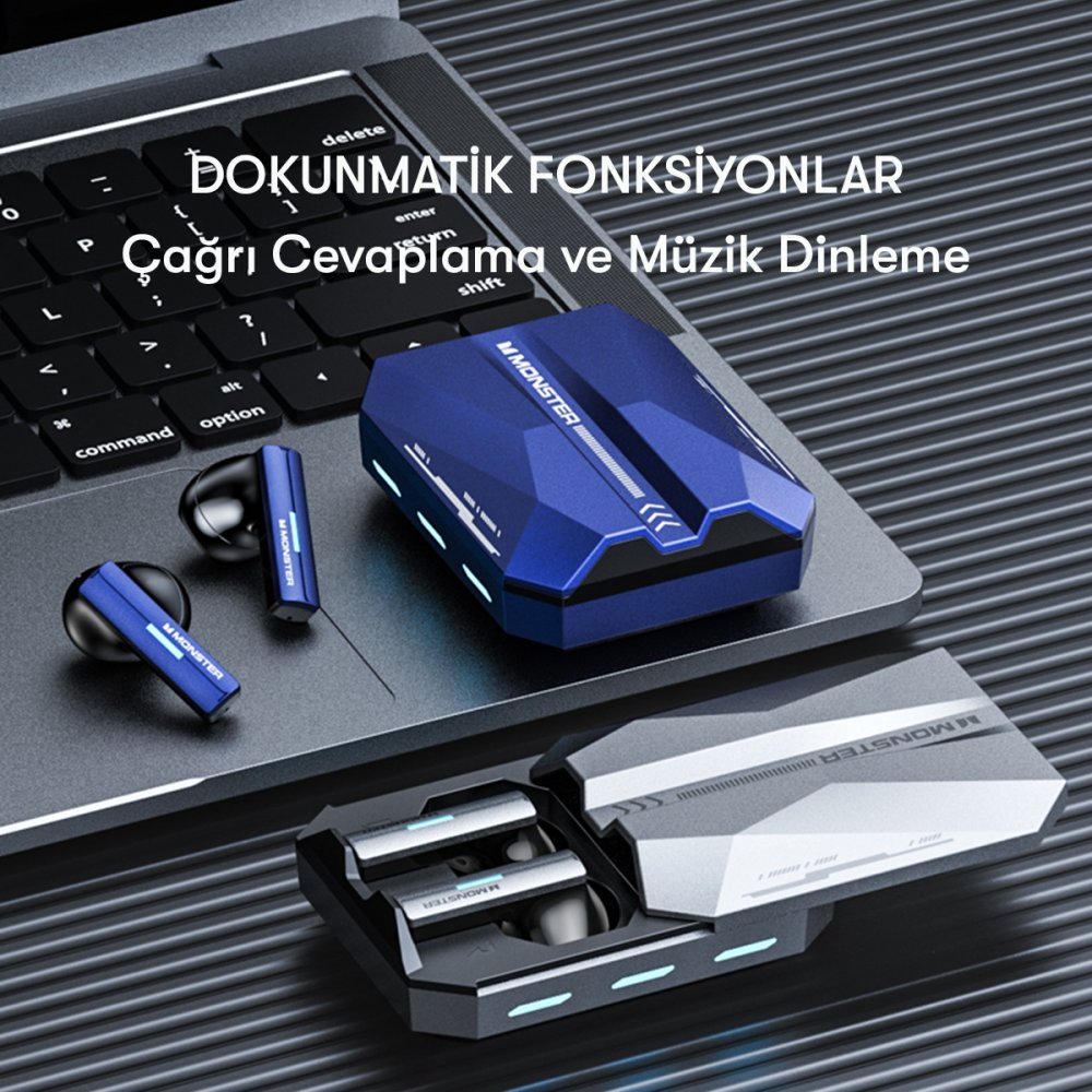 Newface Monster XKT11 Bluetooth Kulaklık - Gri