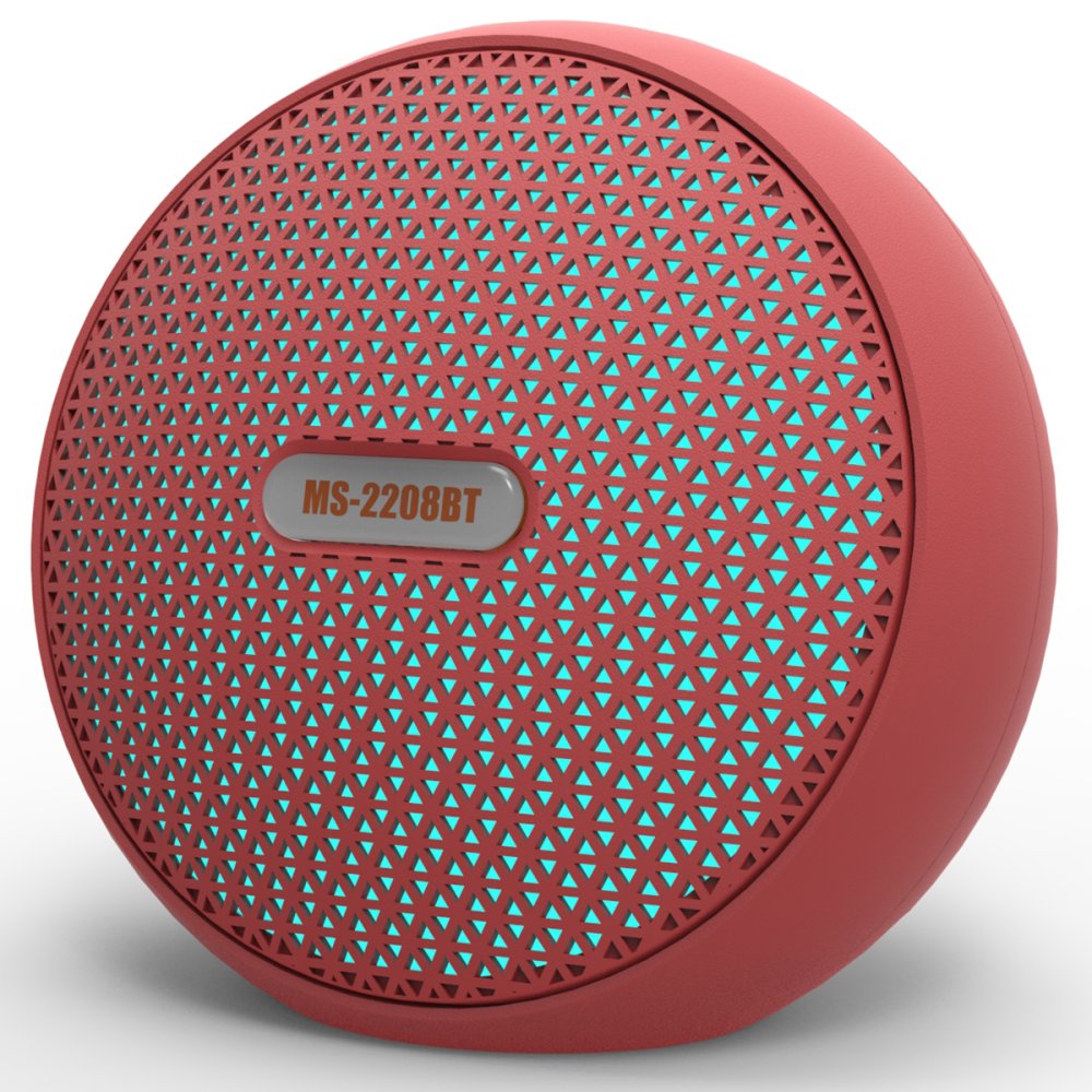 Newface MS-2208BT Kablosuz Hoparlör - Kırmızı