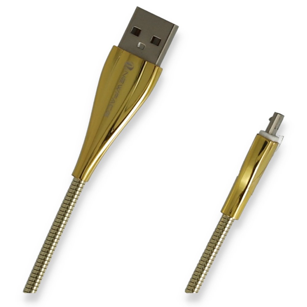 Newface NF013 Micro USB Kablo - Gold