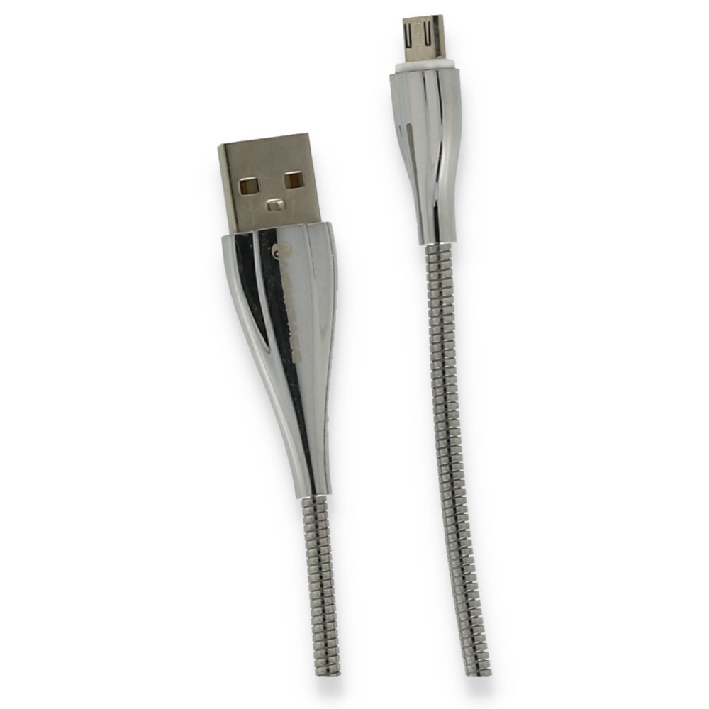 Newface NF013 Micro USB Kablo - Gümüş