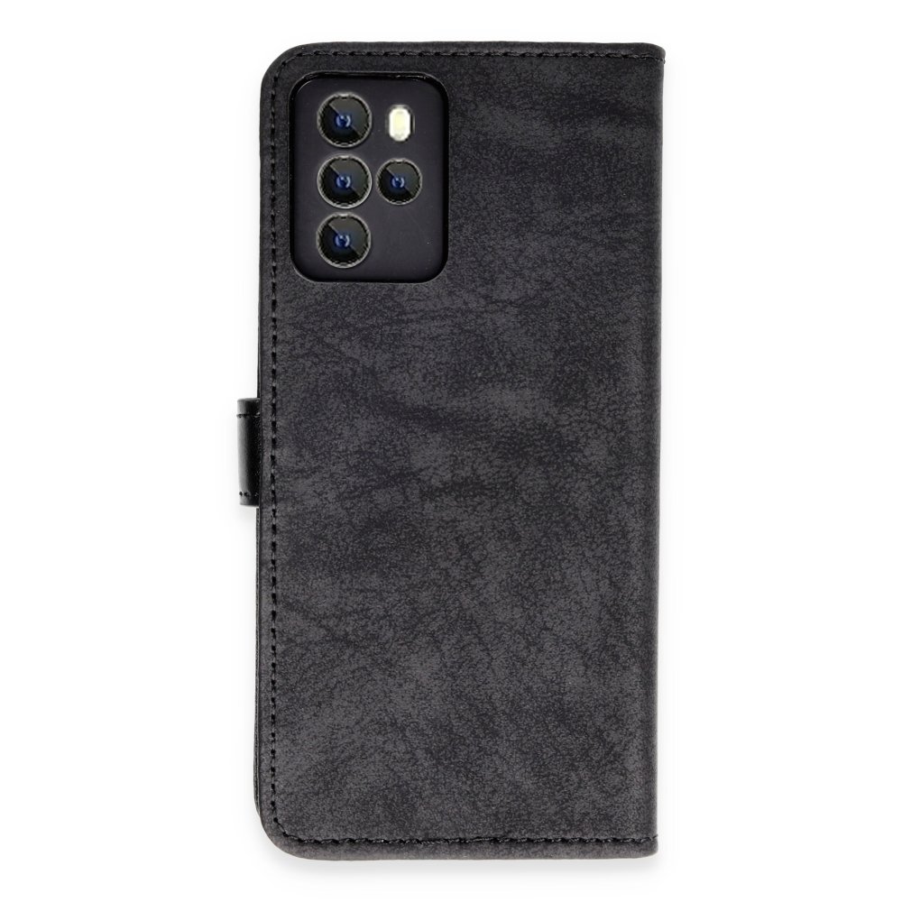 Newface Omix X700 Kılıf Trend S Plus Kapaklı Kılıf - Siyah