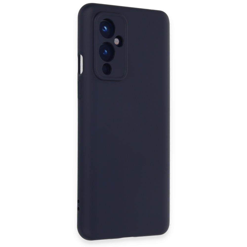 Newface One Plus 9 Kılıf Nano içi Kadife Silikon - Lacivert