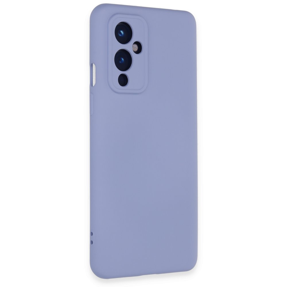 Newface One Plus 9 Kılıf Nano içi Kadife Silikon - Lila