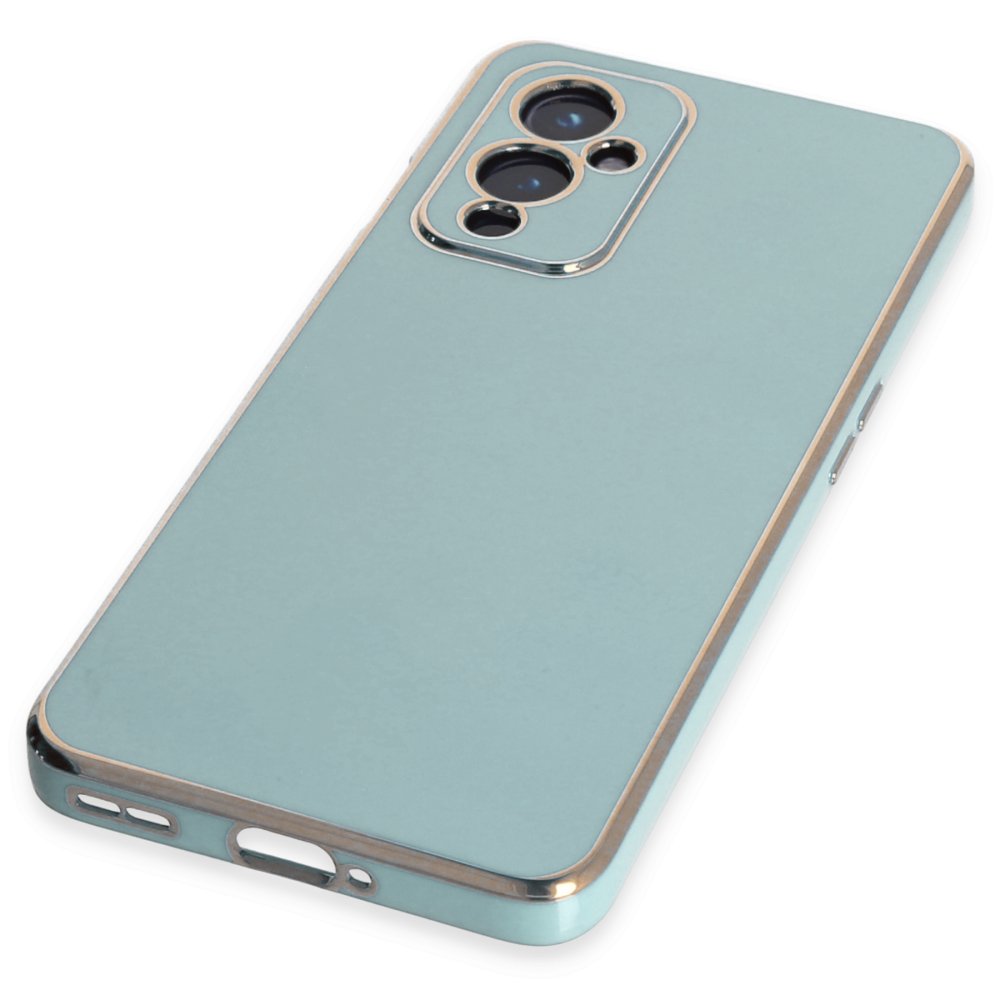 Newface One Plus 9 Kılıf Volet Silikon - Açık Yeşil