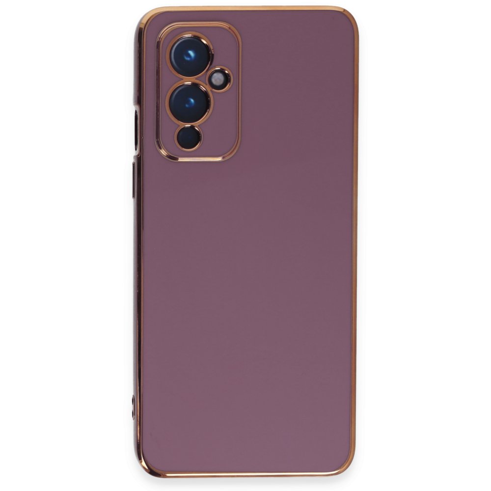 Newface One Plus 9 Kılıf Volet Silikon - Mor
