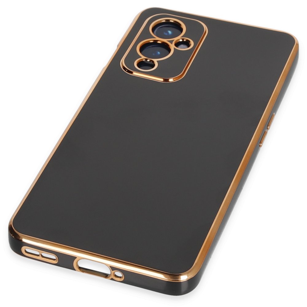 Newface One Plus 9 Kılıf Volet Silikon - Siyah