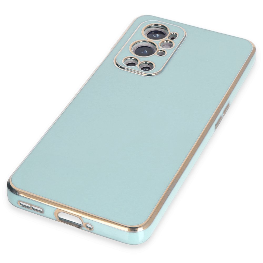 Newface One Plus 9 Pro Kılıf Volet Silikon - Açık Yeşil